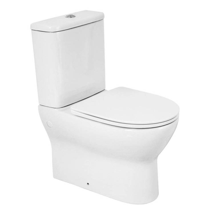 Унитаз-компакт BelBagno Energia BB8134CPR-SC безободковый Белый