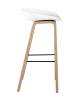 Набор из 2 барных стульев Stool Group Libra 8319 WHITE X2 белый фото 3