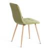 Стул Tetchair Chilly (mod. JSC-220) 24347 зеленый, натуральный, велюр фото 3