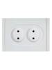 Розетка 2-местная IEK Forte&Piano FP-R20-10-1-K01 белый фото 5