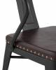 Стул Stool Group Tolix Arms Soft LF718H MATTE BLACK 3474+PU7005 с подлокотниками черный матовый фото 5