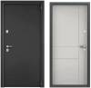 Входная стальная дверь Torex DELTA MP FDL-EI 30 3723427 Темно-серый букле графит/ПВХ Бьянко 2000x880