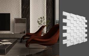 Гипсовая панель Deco Line Nature E-05 60x3.5x60
