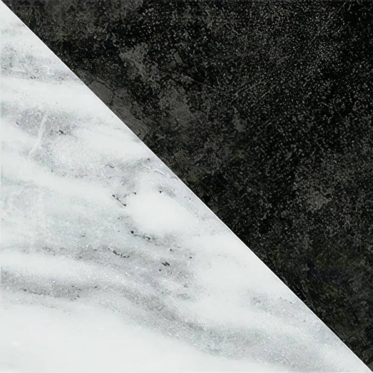 Керамогранит 41ZERO42 Dandy 4101199 Flag Black White 18.6x18.6