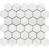 Мозаика Starmosaic Hex+Octagon+Triangolo PMMT83017 Hexagon Small Carrara Matt 26.5x27.8