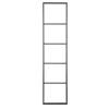 Декоративная лесенка SAPHO SKA для интерьера, стальная, 420x1700x20 мм, черный матовый фото 2