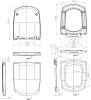 Сиденье для унитаза Cersanit Carina S-DS-CARINA-S-DL-t фото 2