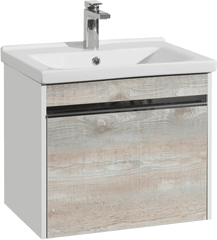 Тумба для комплекта AQUATON Капри 60 бетон пайн