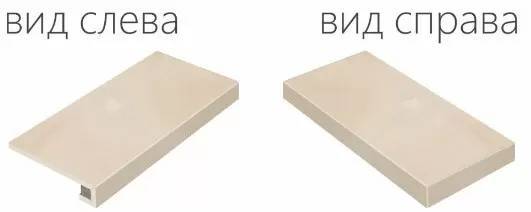 Ступень Italon Шарм Эво 620070001167 Оникс угловая правая 33x120