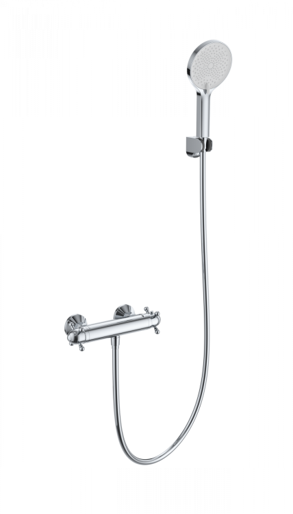 Смеситель для душа Wonzon & Woghand WW-B2048-A-CR с термостатом, хром