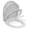 Крышка-сиденье Ideal Standard Ecco-Eurovit W301801 с микролифтом, Euro White (Евробелый)