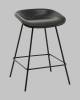 Стул полубарный Stool Group Фуриоса AV 461-Hbl-9005(PP) Черный фото 5