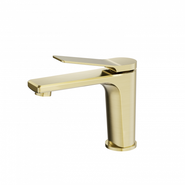 Смеситель для раковины Wonzon & Woghand WW-XH-012-BG брашированное золото