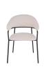 Стул Stool Group Leya DX-2548 MOHAIR-103 кремовый фото 3