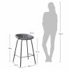 Стул полубарный Bradex Home Loft FR 0455 серый фото 5