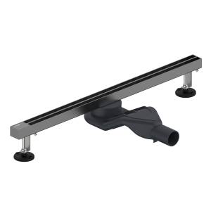 Душевой трап Wasserkraft Tauber (Таубер) 64D60GR графит, 60 см