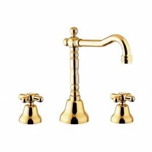 Смеситель для раковины Webert Armony AM750202010 золотой