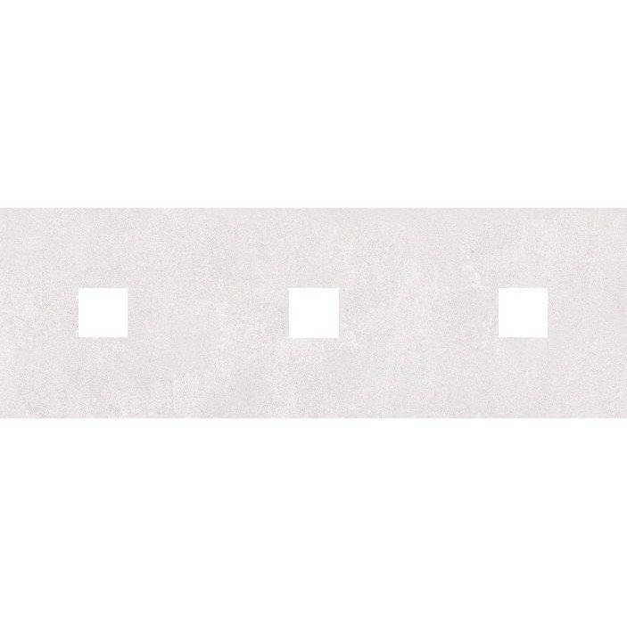 Декор Laparet Студио Серый (3 выреза 4.6x4.6) 20x60