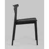 Набор из 4 стульев Stool Group Ranch 8305 black X4 черный, с мягким сиденьем фото 4