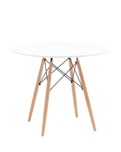 Стол Stool Group Eames DSW New T001-90 белый 90x74x90