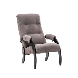 Кресло Мебельимпекс Модель 61 2000000030869 Венге/Verona Antrazite Grey