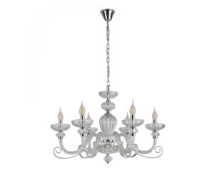 Подвесная люстра Newport Аннет 8626/C chrome clear
