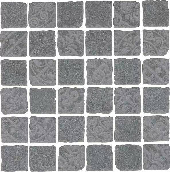 Декор Kerama Marazzi Про Фьюче SBM007/DD640520 серый темный мозаичный 30x30