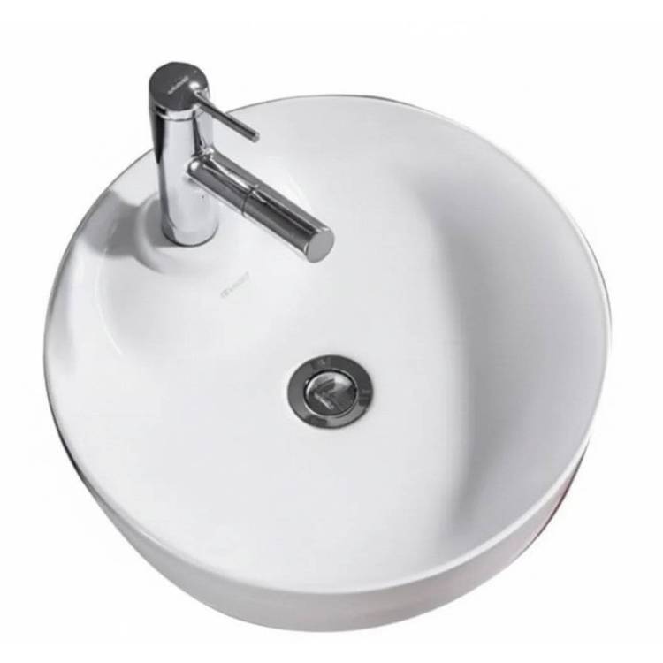 Раковина Bravat Affability C22239W-1-ENG накладная, 45 см