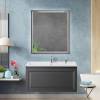 Зеркало Cezares Interni CZR-SPC-INT-800-900-LED-TCH-WARM-TIT с подсветкой, сенсорным выключателем и подогревом, Титан, 80x90 фото 7