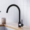 Смеситель для кухни Dorff Logic D3007022 поворотный, черный фото 4