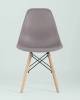 Набор из 4 стульев Stool Group Eames Style DSW Y801-V SEAT dark grey x4 темно-бежевый фото 4