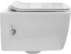 Унитаз подвесной Allen Brau Liberty 2 4.33009.20 безободковый, без сиденья, белый фото 9
