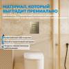 Кнопка смыва Abber AC0123BG пневматическая, золото брашированное фото 8