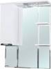Зеркало Bellezza Альфа 75 L белое