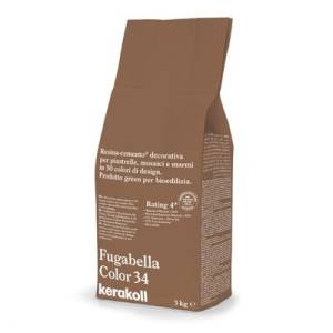 Затирка Kerakoll Fugabella Color полимерцементная 34, 3 кг