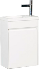 Тумба для комплекта BelBagno Pietra Mini 40 L bianco lucido