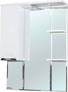 Зеркало Bellezza Альфа 75 L белое