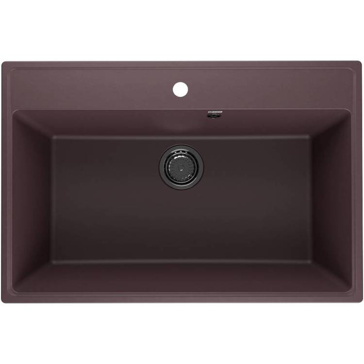 Мойка кухонная Ulgran Quartz Forte 760-06 трюфель