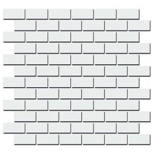 Декор Kerama Marazzi Турнон 191/001 Белый Матовый Мозаичный 30x32