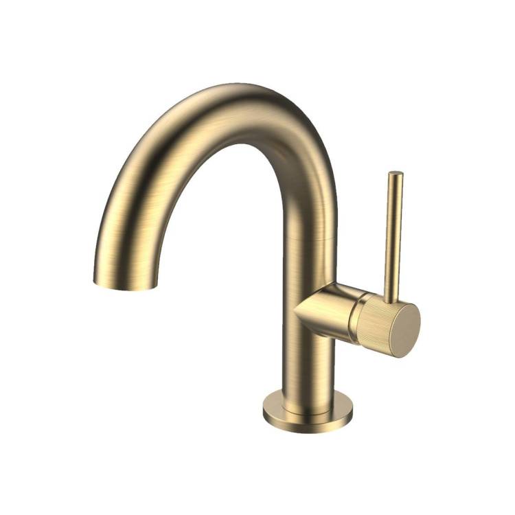Смеситель для раковины Elghansa Radiant 1637181-MattGold матовое золото