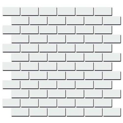 Декор Kerama Marazzi Турнон 191/001 Белый Матовый Мозаичный 30x32