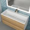 Раковина Uperwood Barsa 293020531 белая, 100x45 фото 3