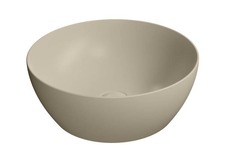 Раковина GSI Pura 885108 бежевый матовый, 42x42