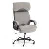 Кресло компьютерное Tetchair Duke metalBL 24988 серый, велюр