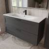 Тумба с раковиной Terminus Classik CLA101202701601O графит , 120x62