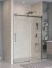 Душевая дверь в нишу BelBagno MARINO-2-BF-1-150-C-GM профиль оружейная сталь, стекло прозрачное, 150x195 фото 4