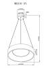 Подвесной светодиодный светильник MyFar Shannon MR2191-1PL фото 2