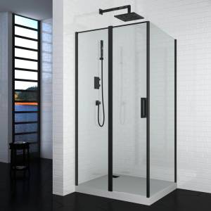 Душевой уголок Cerutti Spa Victoria 120B 120x90, профиль черный
