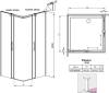Дверь для душевого уголка Radaway Espera KDD 90 L фото 4