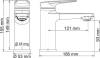 Смеситель для раковины Wasserkraft Lopau 3203 фото 4